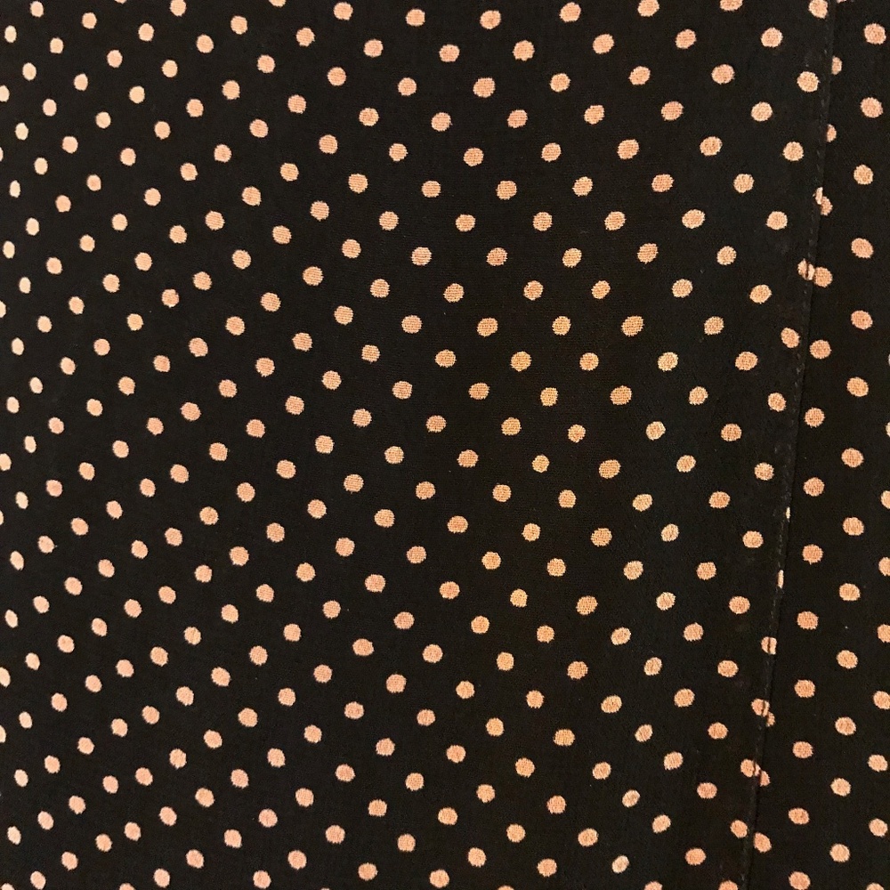 April Cornell Polka Dot Maxi Dress size small